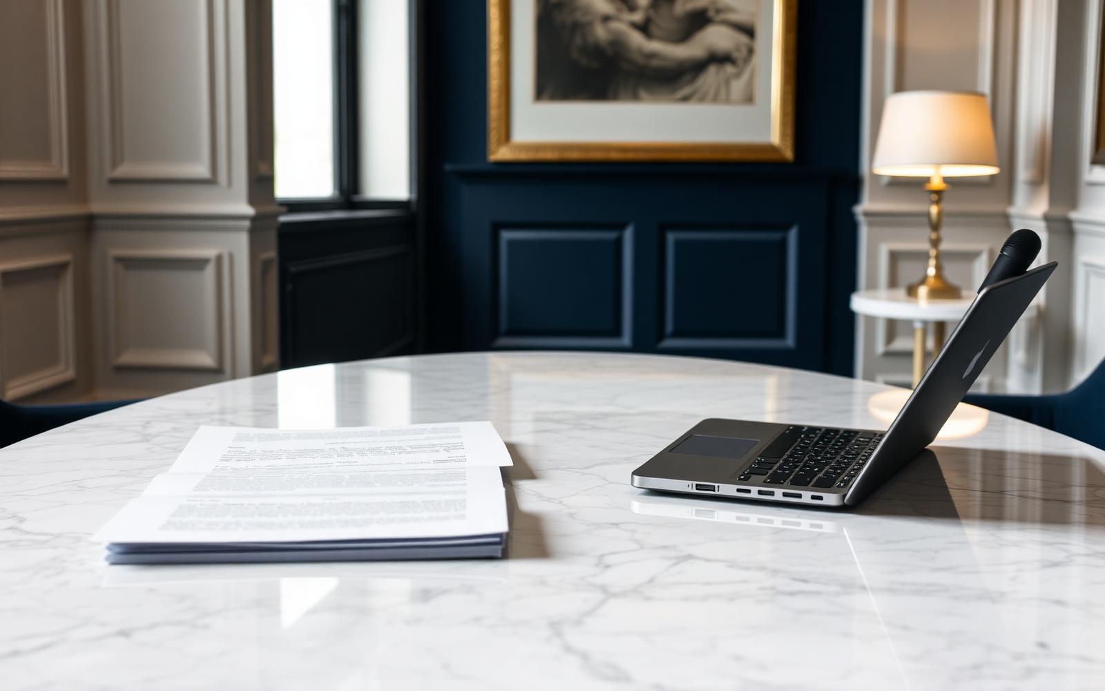 Founders reviewing a UK SaaS company's corporate structure and cap table documents